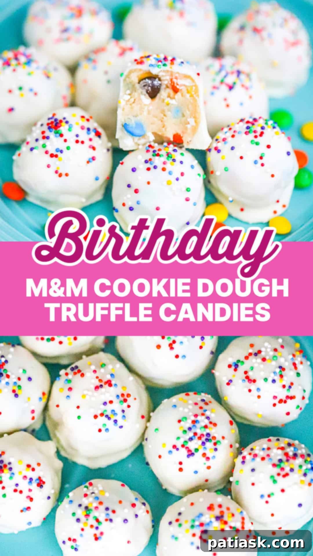 Festive M and M Cookie Dough Truffles 10 img 240486 10