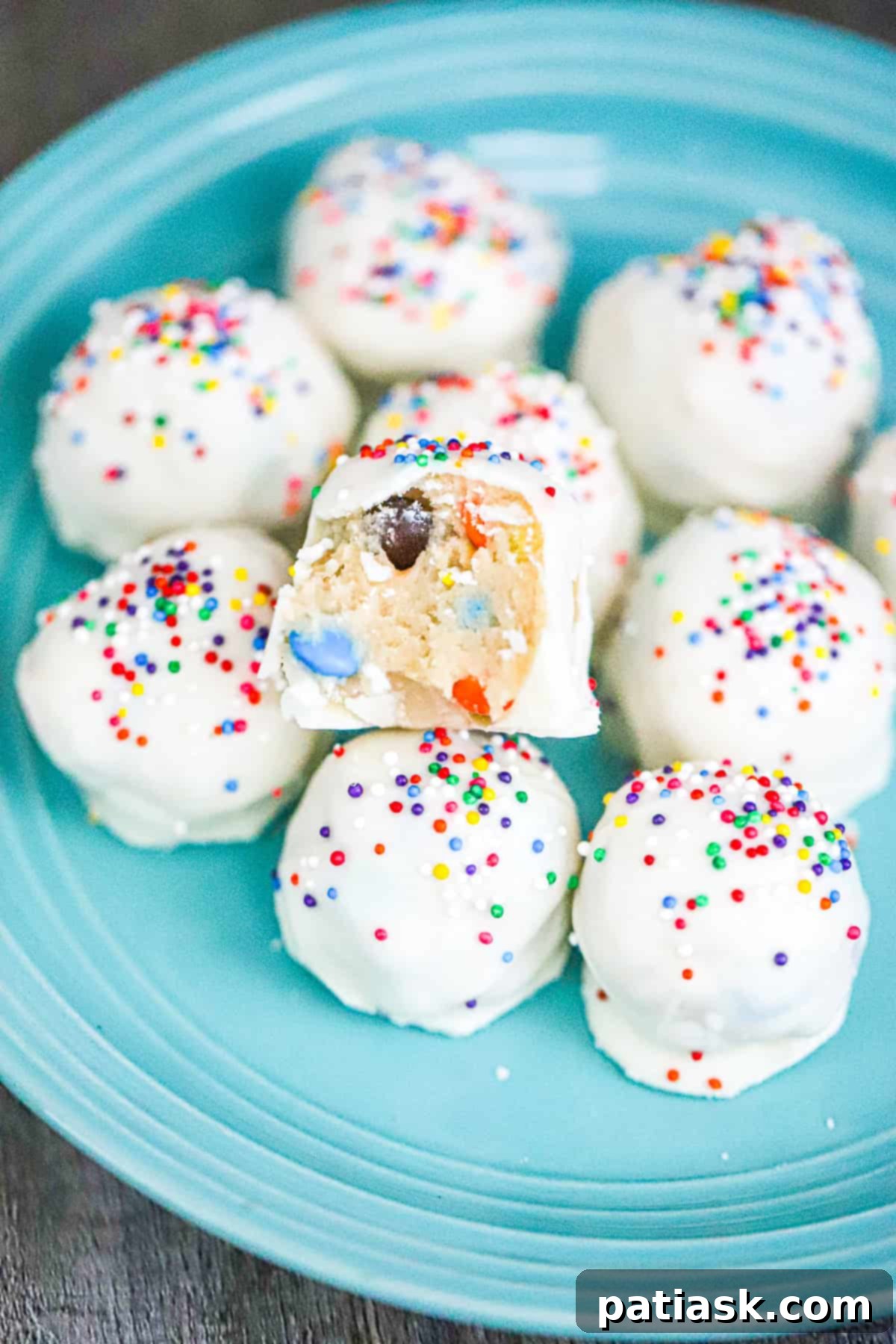 Festive M and M Cookie Dough Truffles 7 img 240486 6