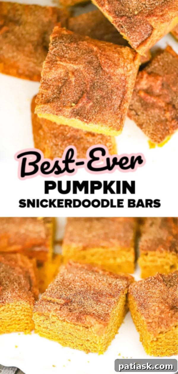 Perfect Autumn Snickerdoodle Bars 9 fall dessert
