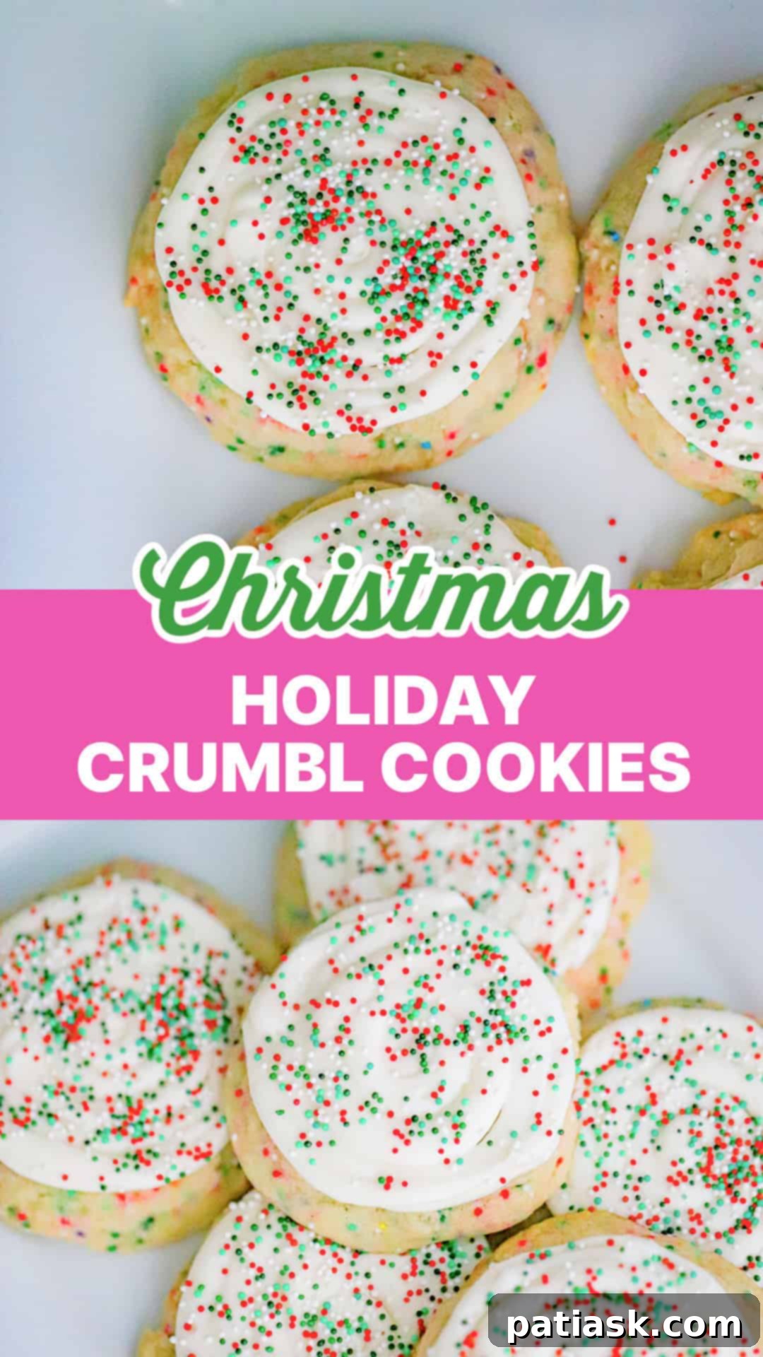 Christmas Crumbl Sugar Treats 7 HOLIDAY CRUMBL COOKIES