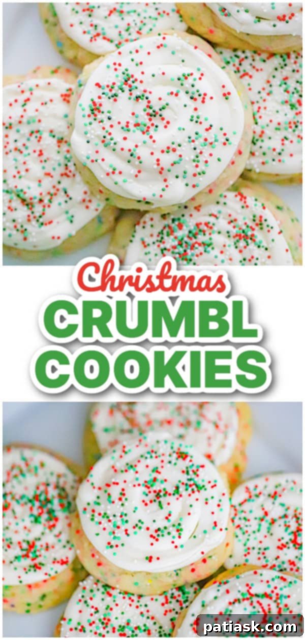 Christmas Crumbl Sugar Treats 8 HOLIDAY CRUMBL COOKIES with a bite taken out