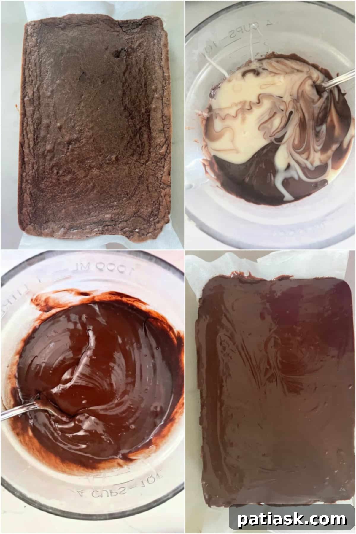 Monster Mash Brownies 5 Spooky Halloween brownies decorated with ganache and candies