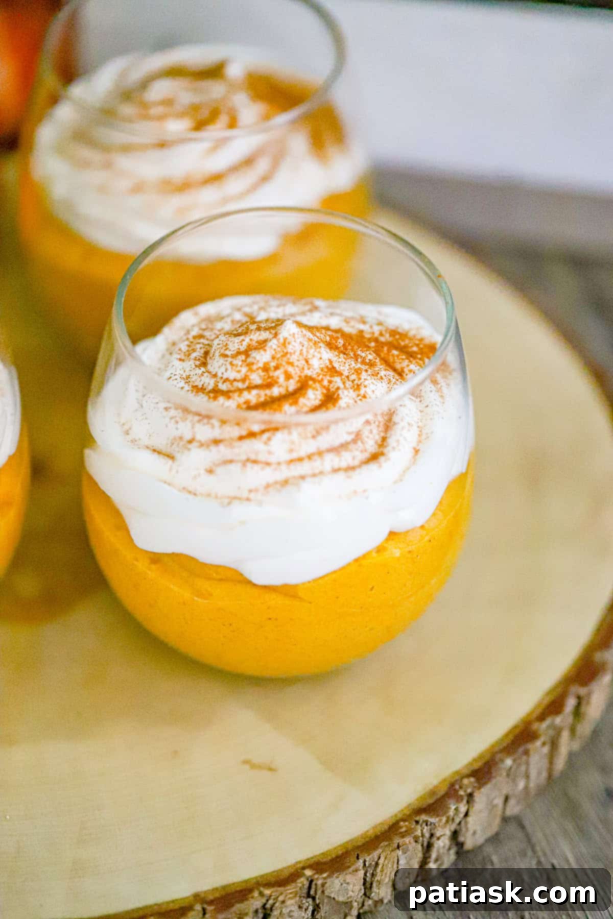 No Bake Pumpkin Mousse