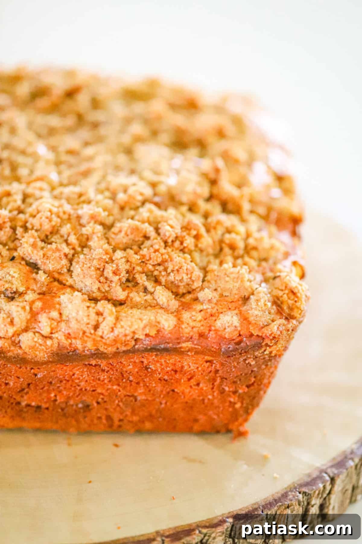 step-by-step image of making cinnamon pumpkin coffee cake, showing ingredients and mixing