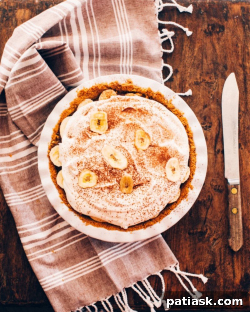 20 Irresistible Graham Cracker Crust Pies 16 Chocolate Banana Cream Pie with graham cracker crust