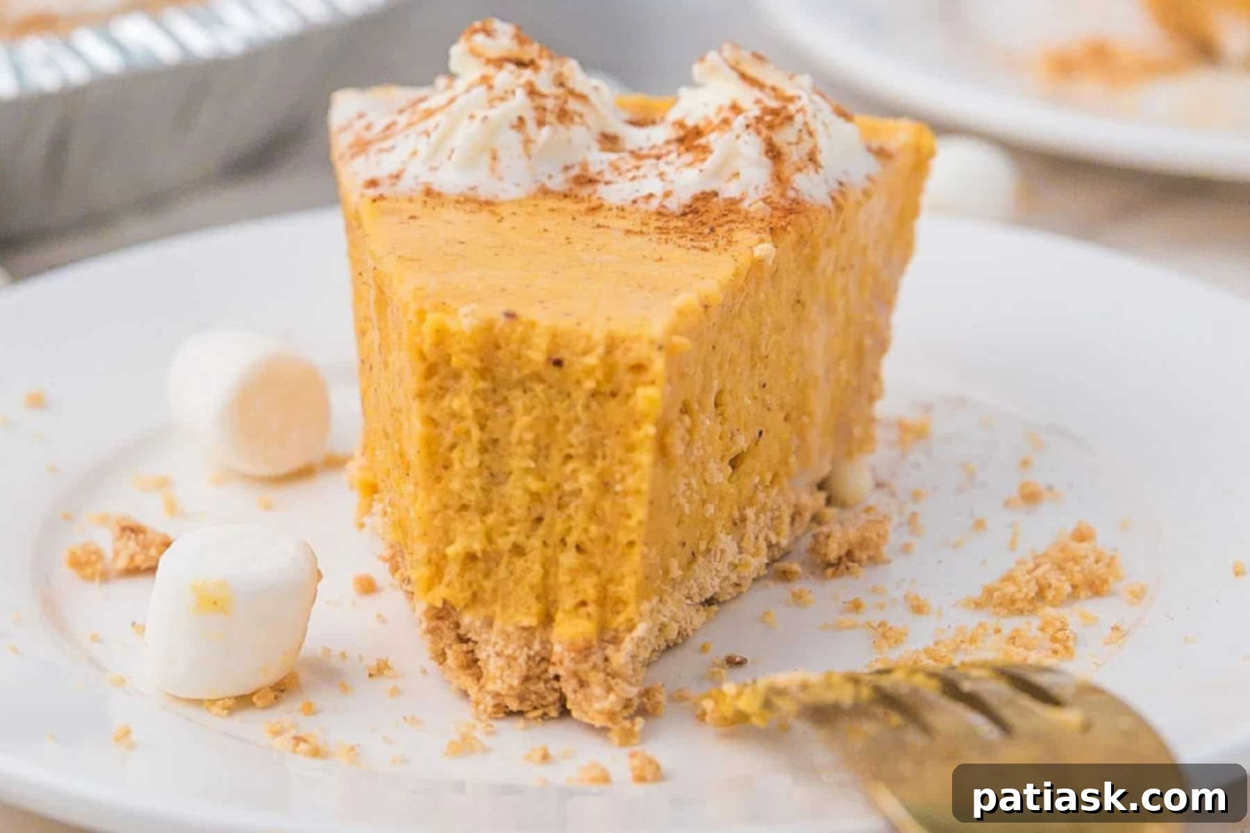 20 Irresistible Graham Cracker Crust Pies 17 No-Bake Pumpkin Marshmallow Pie with graham cracker crust