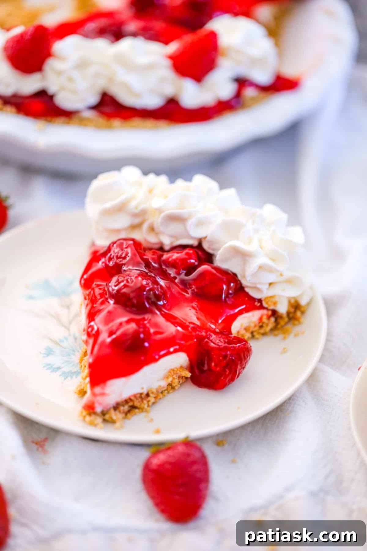 20 Irresistible Graham Cracker Crust Pies 21 Easy Strawberry Cream Cheese Pie, a no-bake dessert with graham cracker crust