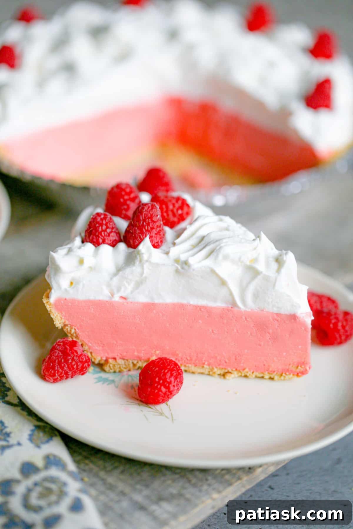 20 Irresistible Graham Cracker Crust Pies 22 3 Ingredient Jello Cool Whip Pie - No Bake & Easy, a simple dessert with graham cracker crust