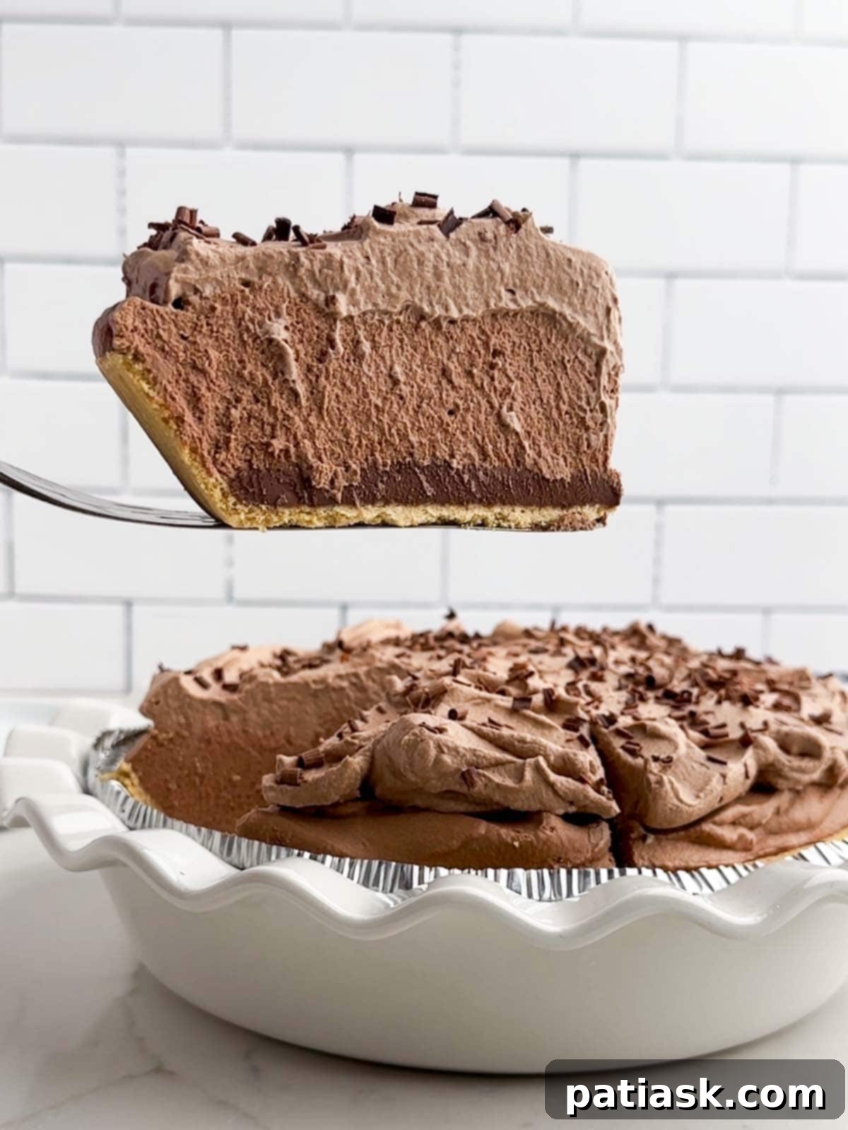 20 Irresistible Graham Cracker Crust Pies 5 No-Bake Chocolate Mousse Pie, a decadent dessert with graham cracker crust