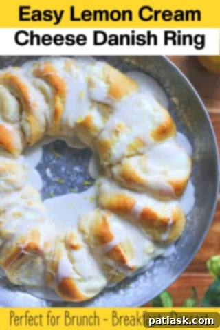 Zesty Lemon Cream Cheese Crescent Ring 11 Lemon-Cream Cheese Crescent Ring