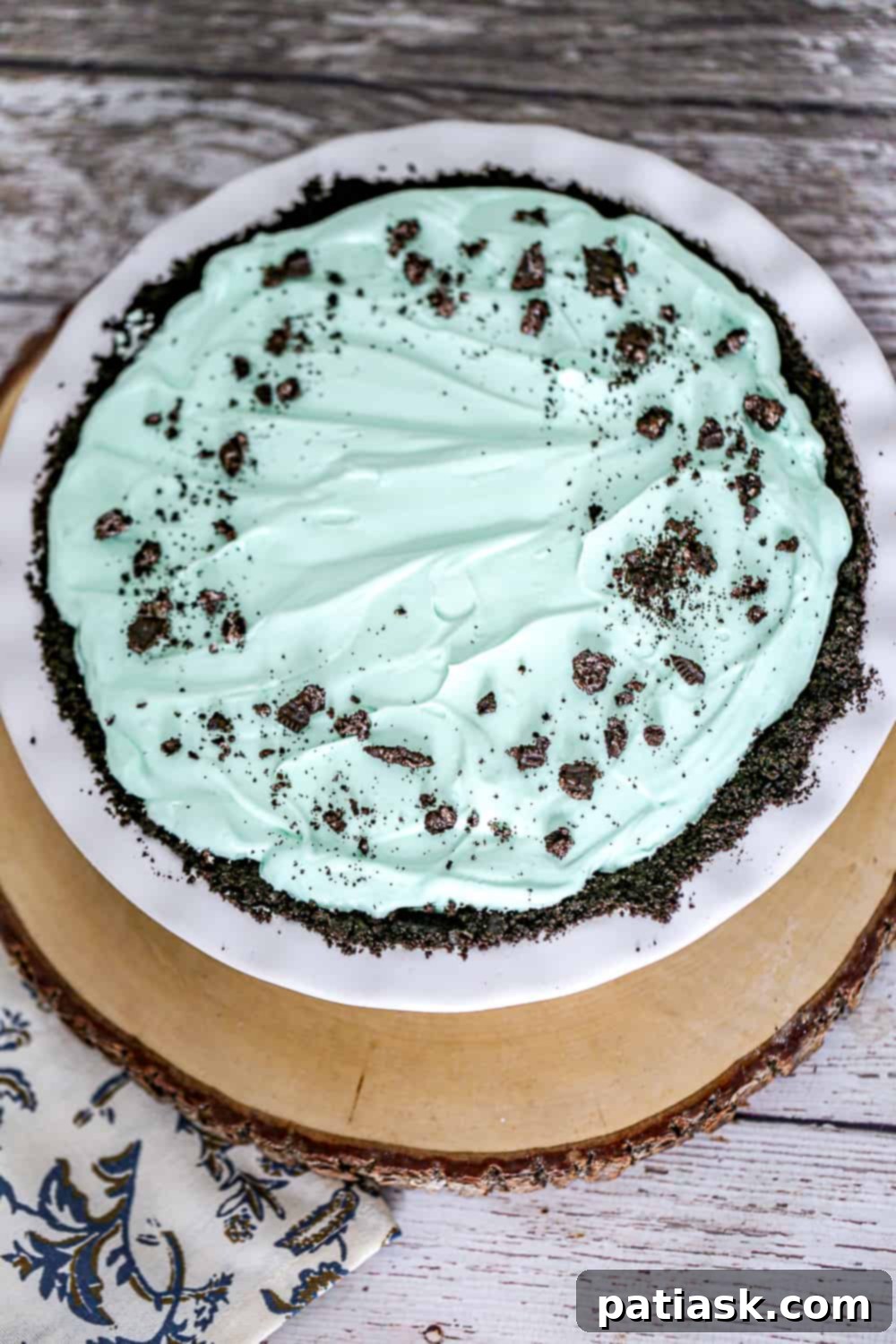 20 Decadent Oreo Crust Pies 16 Grasshopper Pie