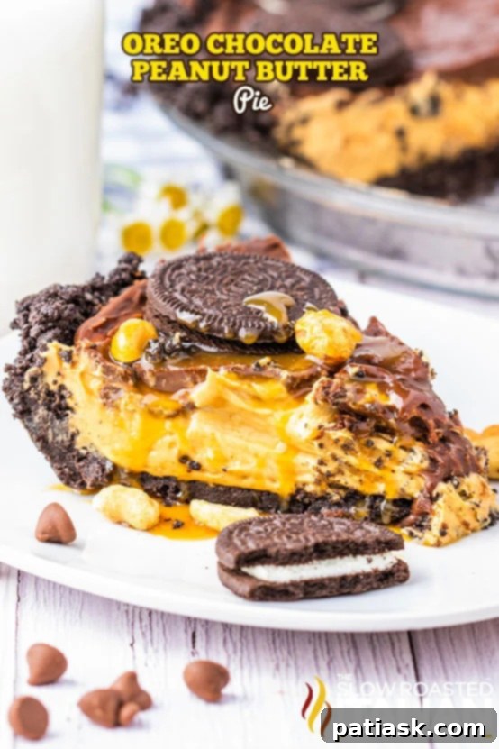 20 Decadent Oreo Crust Pies 20 No-Bake Oreo Peanut Butter Pie