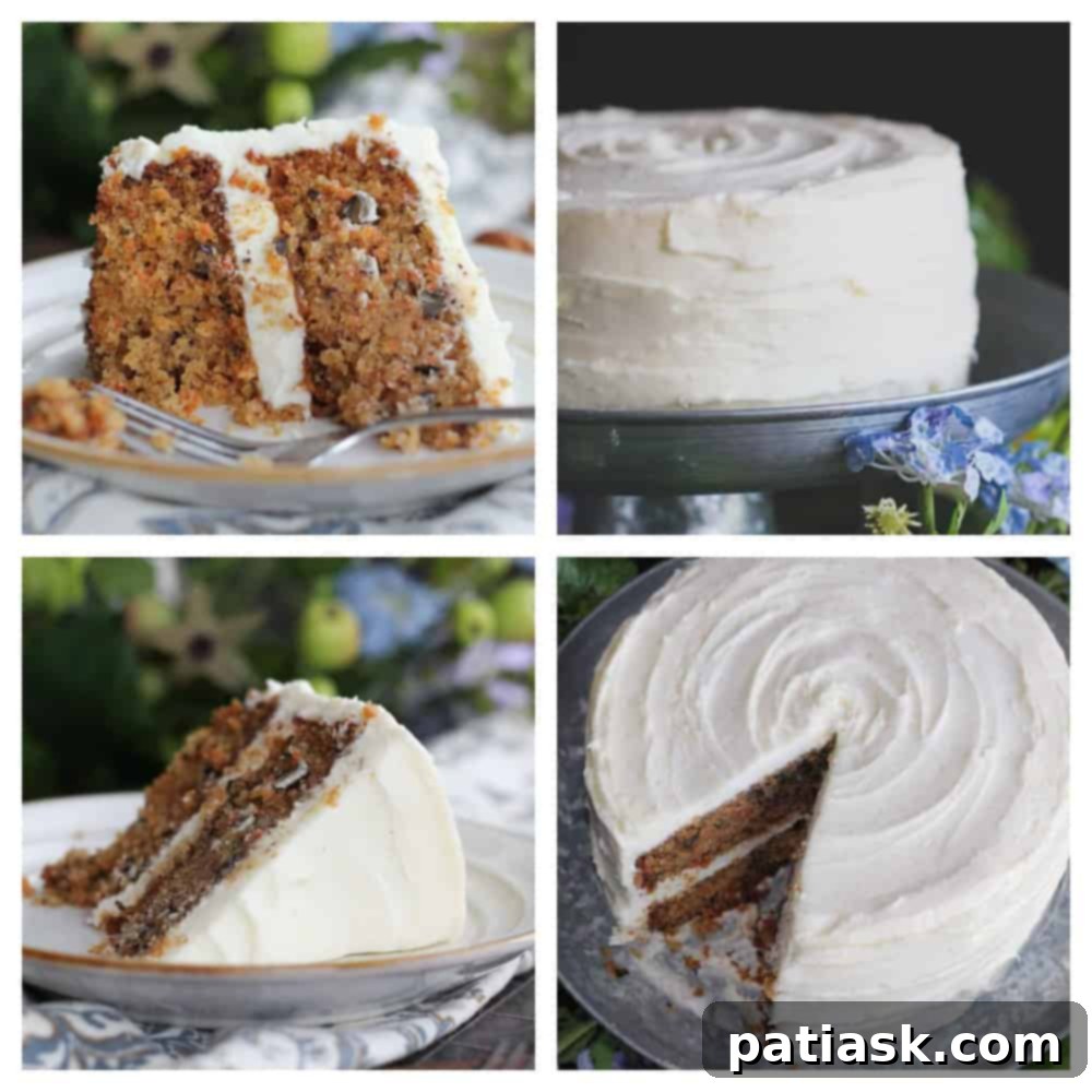 The Best Carrot Cake 4 how to make cake tutorial