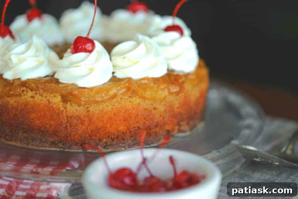 Ultimate Fresh Pineapple Upside Down Cake - mothers day desserts