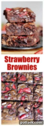 Strawberry Brownies
