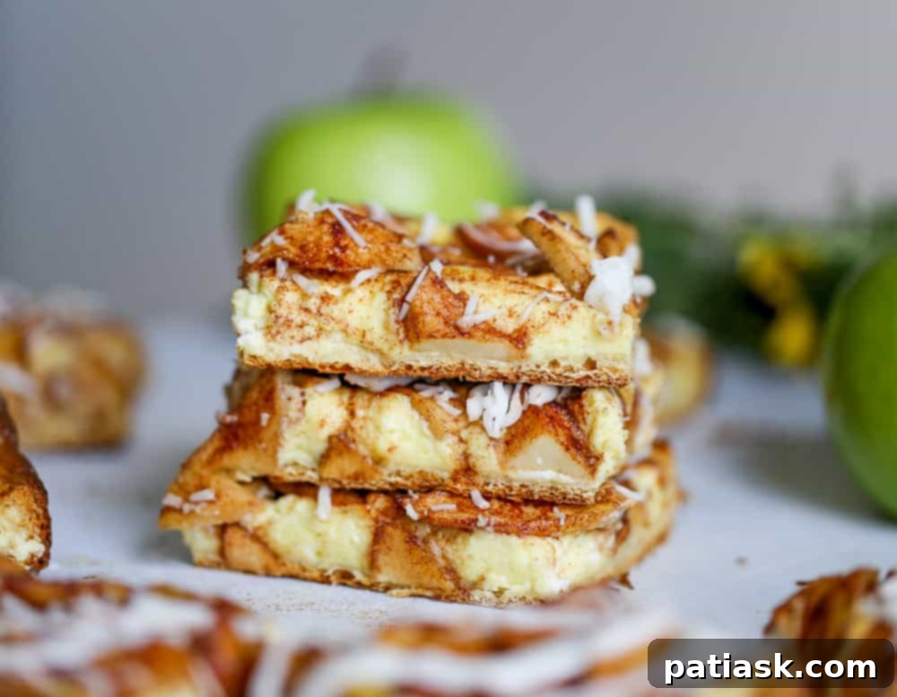 Decadent Apple Cream Cheese Tart 8 Easy Apple Cream Cheese Tart dessert recipe