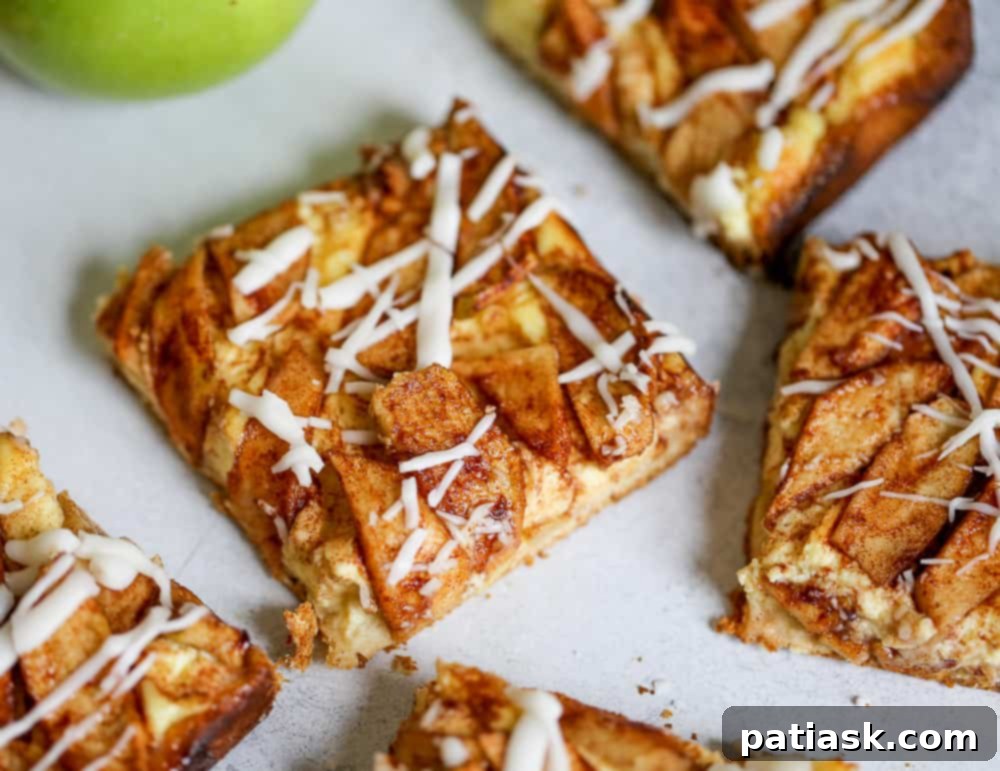 Decadent Apple Cream Cheese Tart 4 Easy Apple Cream Cheese Tart dessert recipe