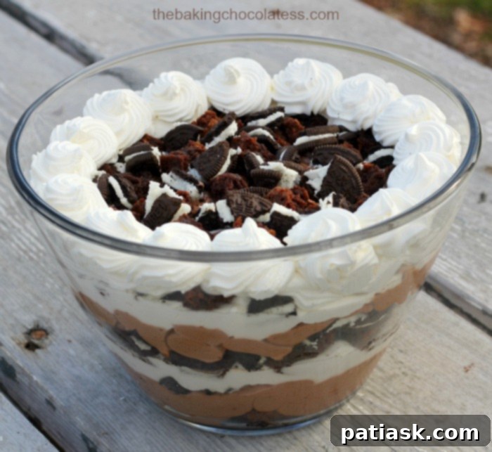 Over 50 Irresistible Cream Cheese Treats 35 Decadent Double Stuff Oreo Brownie Chocolate Mousse Trifle