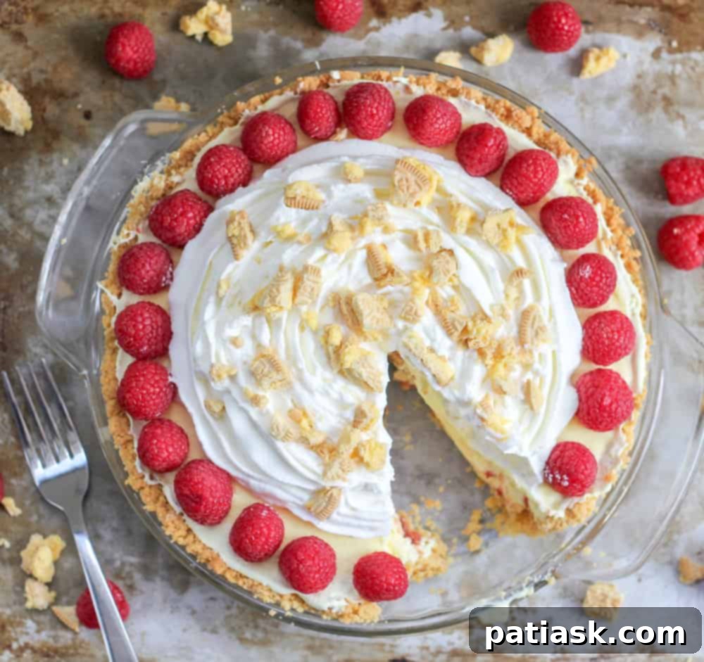 Over 50 Irresistible Cream Cheese Treats 38 Dreamy Luscious Red Raspberry Lemon Dream Pie