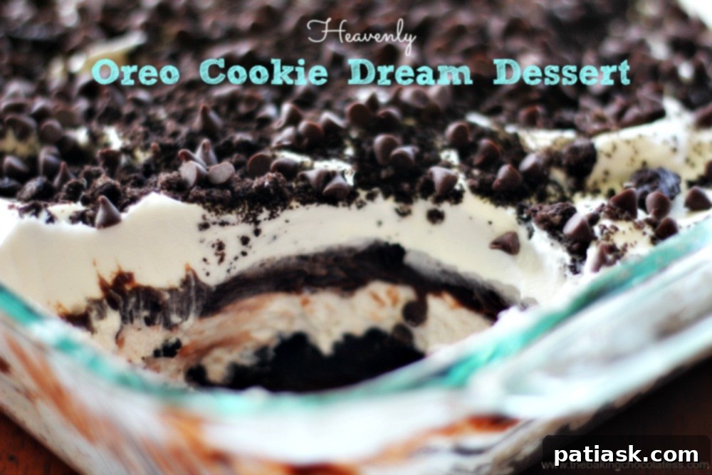 Over 50 Irresistible Cream Cheese Treats 49 Heavenly Oreo Cookie Cream Layered Dream Dessert
