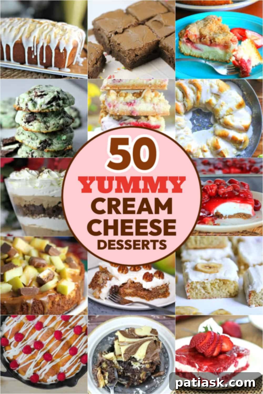 Over 50 Irresistible Cream Cheese Treats 53 Delicious Cream Cheese Desserts Collection