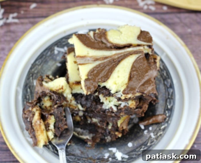 Over 50 Irresistible Cream Cheese Treats 7 Decadent Nutella and Coconut Cheesecake Brownies