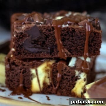 Individual Death By Chocolate Bars on a serving plate
