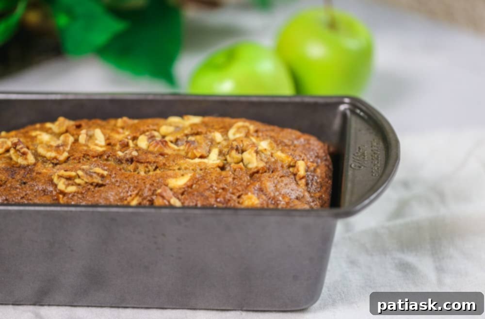 Homestyle Apple Walnut Loaf 6 QUICK BREAD RECIPE
