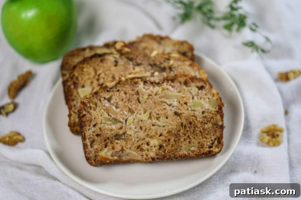 Homestyle Apple Walnut Loaf 7 QUICK BREAD