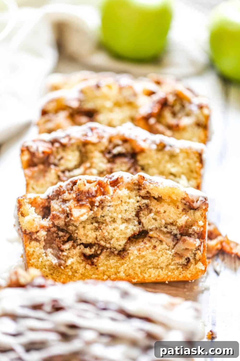 Cinnamon Apple Fritter Bread 2 easy apple fritter bread RECIPE