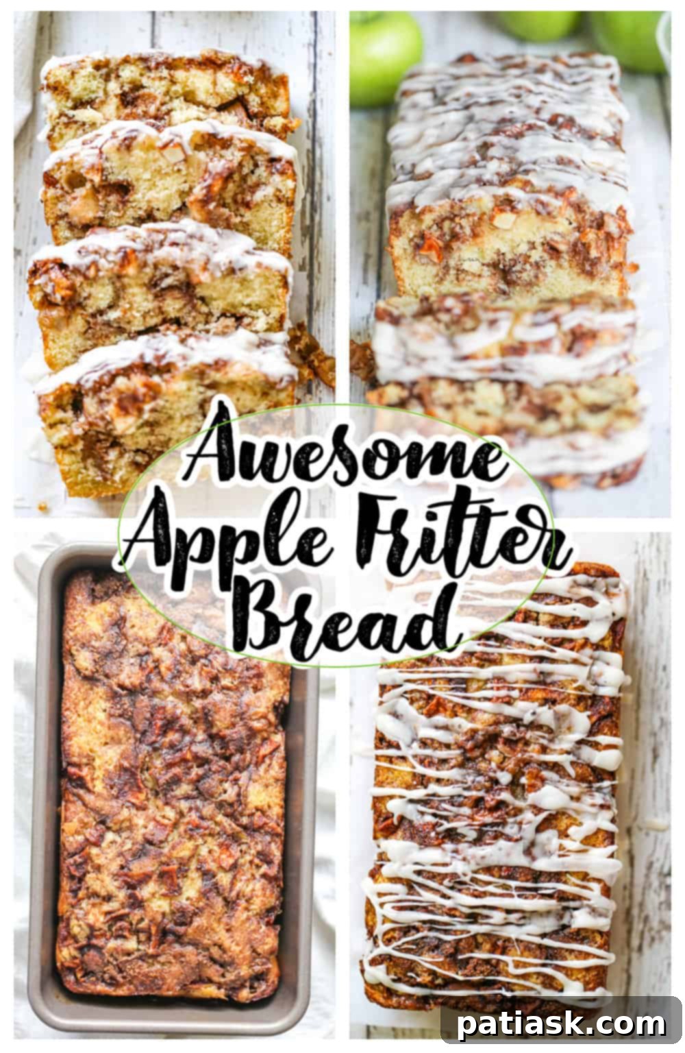 Cinnamon Apple Fritter Bread 8 easy apple fritter bread RECIPE