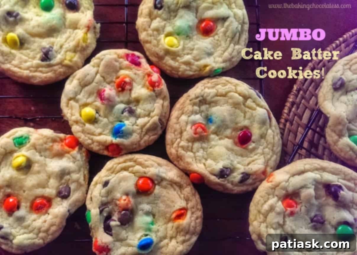 Funfetti Cake Batter M&M Delights 3 Cake Batter Cookies