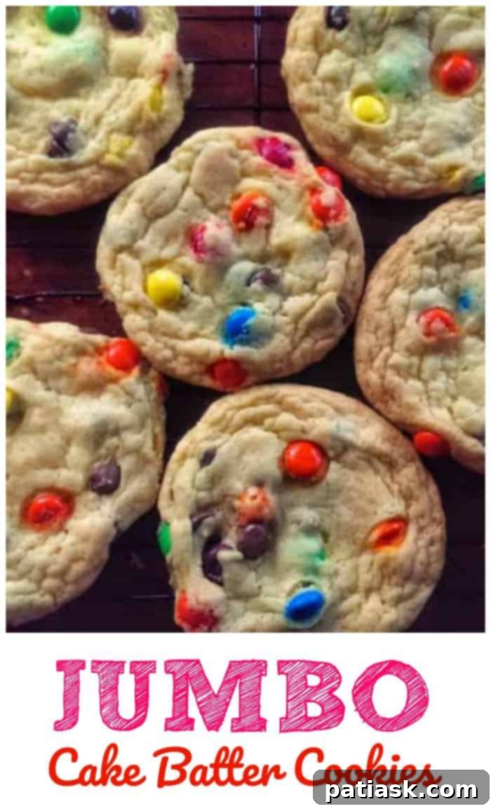 Funfetti Cake Batter M&M Delights 4 Cake Batter Cookies