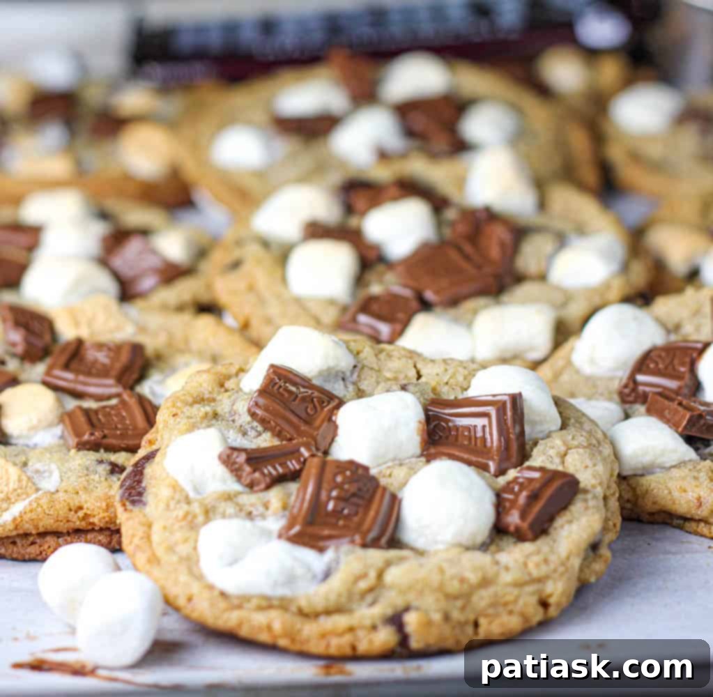 6KSUQCRQ-1 gooey s'more cookies