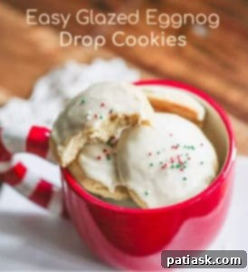 Holiday Eggnog Glazed Treats 12 Easy Glazed Eggnog Drop Cookies