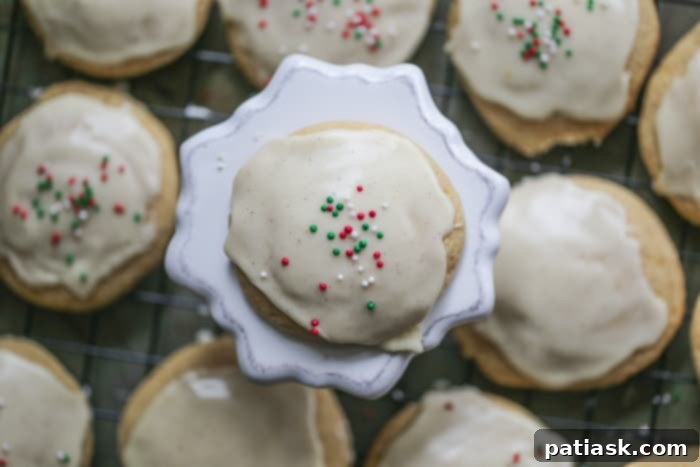 Holiday Eggnog Glazed Treats 4 eggnog cookie cookies recipes