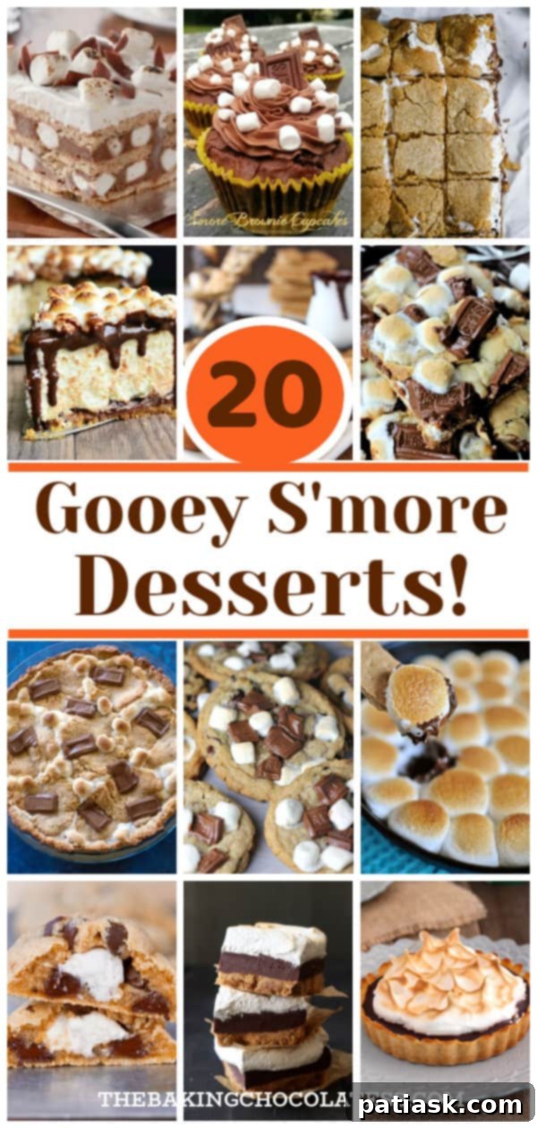 20 GOOEY S'MORE Desserts