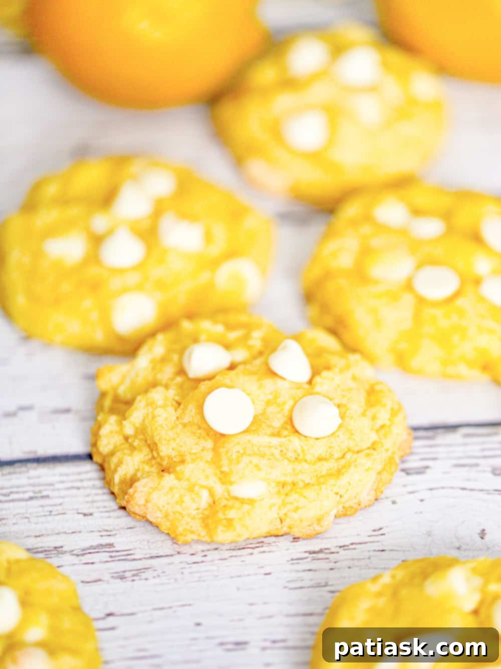 45 Delightful Easter and Spring Desserts 9 White Chocolate Chip Lemon Cookies - easy easter desserts