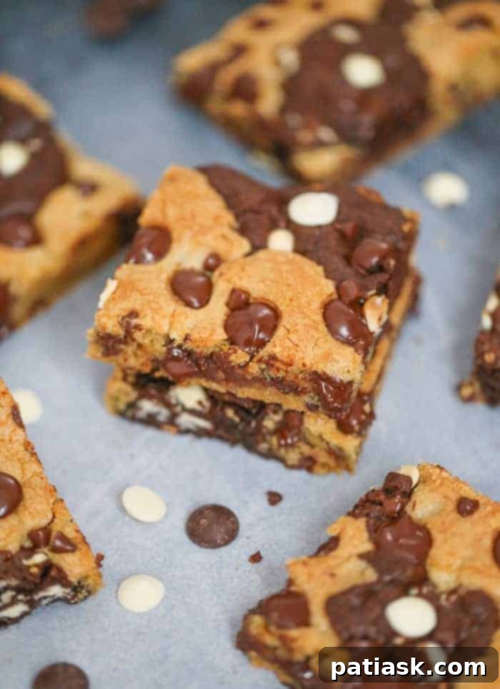 45 Delightful Easter and Spring Desserts 24 brownie cookie bars