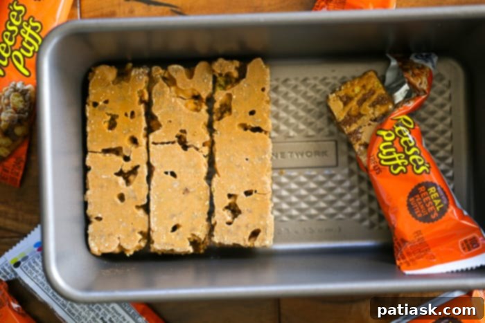 ice cream came with cereal reese's puffs treats recipe