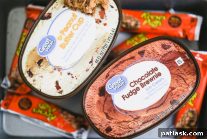 ice cream came with cereal reese's puffs treats recipe