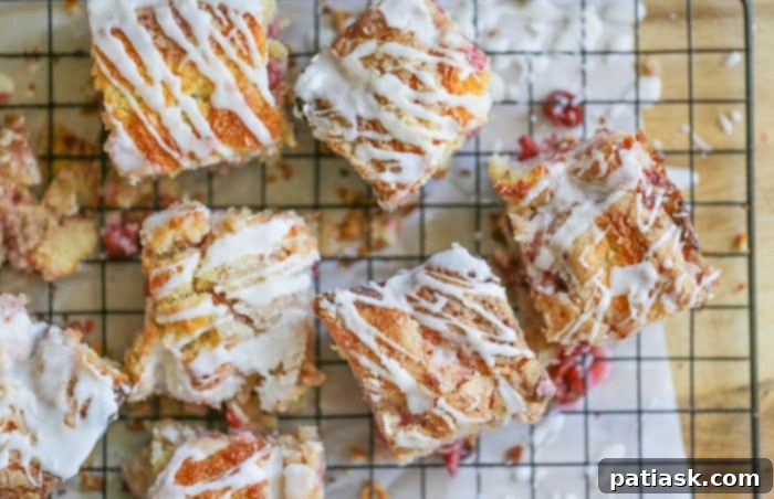 Sour Cherry Cobbler Coffee Cake Recipe