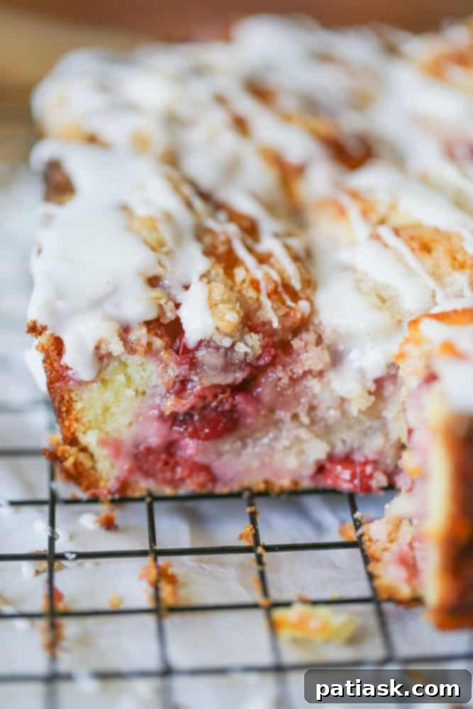 Sour Cherry Cobbler Coffee Cake Recipe