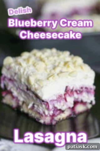 Velvet Blueberry Cheesecake Stack 11 Blueberry Cream Cheesecake Lasagna