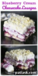 Velvet Blueberry Cheesecake Stack 12 Blueberry Cream Cheesecake Lasagna