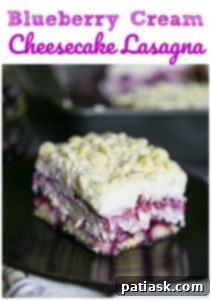 Velvet Blueberry Cheesecake Stack 13 Blueberry Cream Cheesecake Lasagna