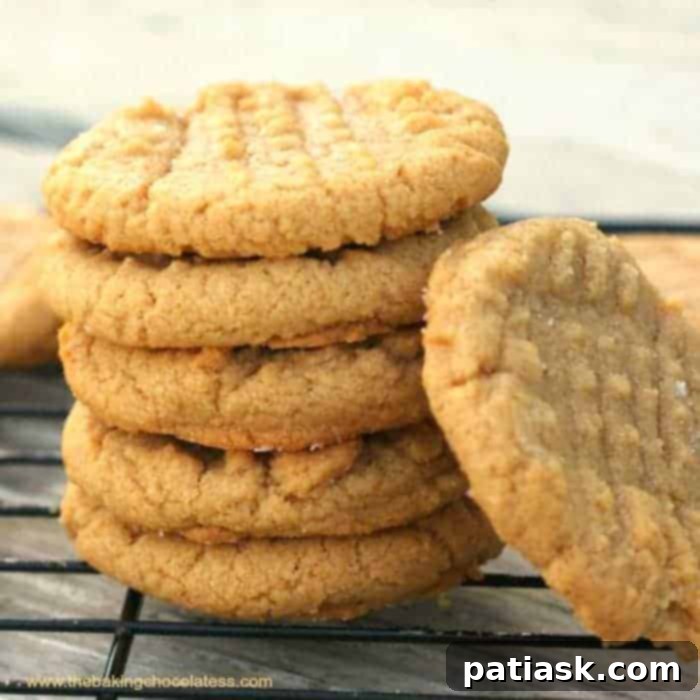 20 Ways to Peanut Butter Cookie Perfection 11 Easy 3 Ingredient Peanut Butter Cookies