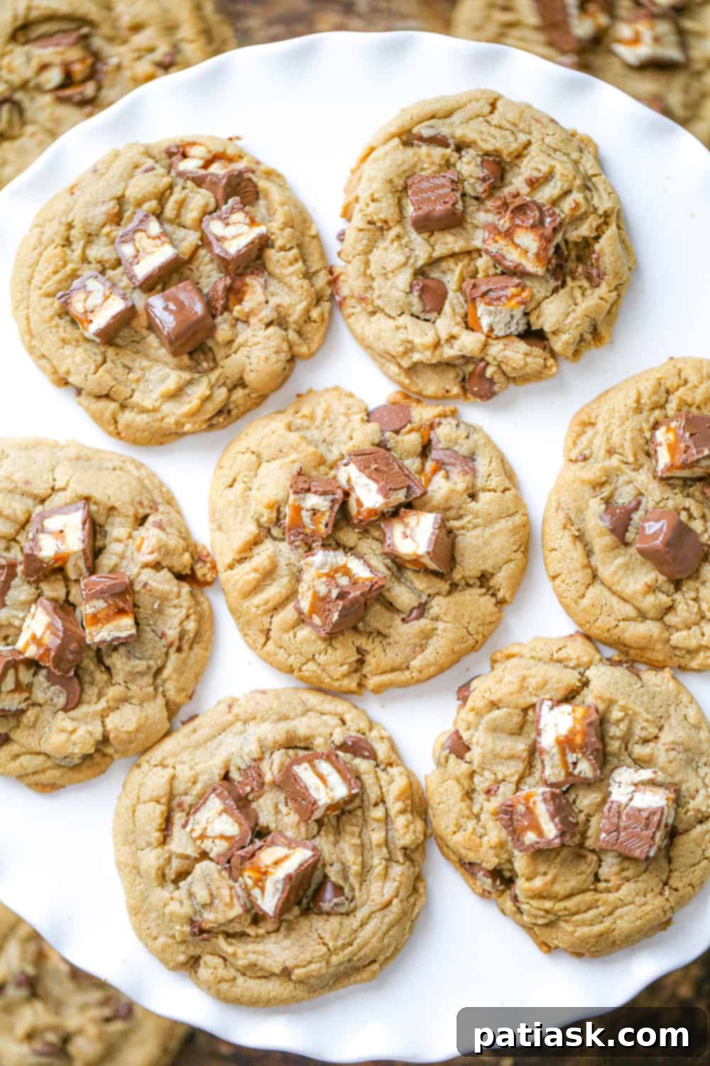 20 Ways to Peanut Butter Cookie Perfection 9 Ultimate Snickers Peanut Butter Cookies