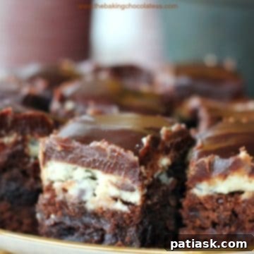 Decadent Cookie Dough Brownie Bars 6 Delicious Cookie Dough Brownies ready to be served