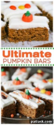 Decadent Harvest Pumpkin Bars 10 Ultimate Pumpkin Bars